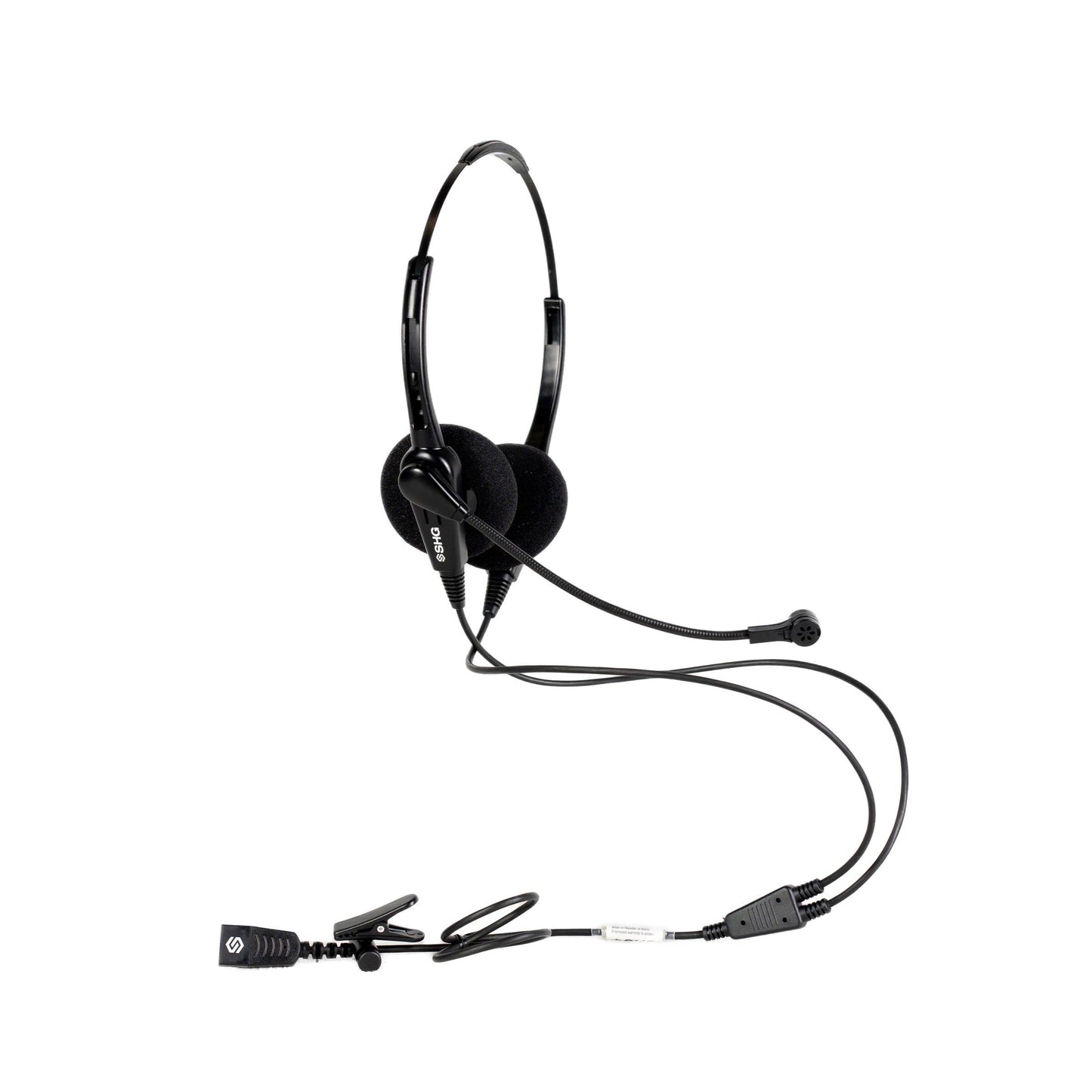 SHG S 400 NC Call Center Headset with Passive Noise Canceling Mic (Cable sold separately.)