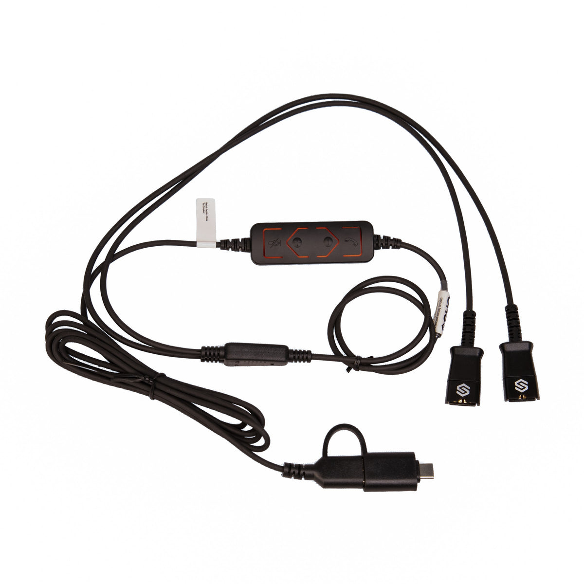 SHG S 140-PL USB Training Y-Cable with Inline Call Control