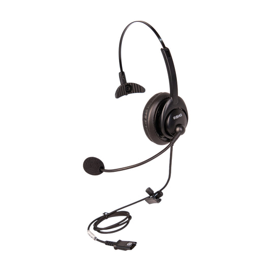SHG S 350 Monaural Headset with Full Inline Call Controls and Passive Noise Canceling Mic (PL QD)