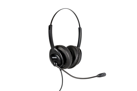 SHG SM5400-BOTH-PTT VOL Military USB Headset — Dual Ear, Inline Call Controls